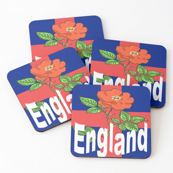Item preview, St George Cross With Tudor Rose and England Text designed and sold by taiche.
