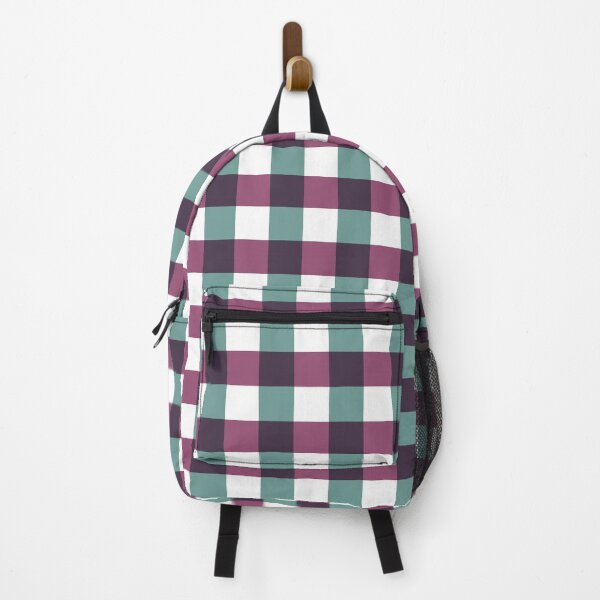 Item preview, Mauve and Teal Gingham designed and sold by KatelynDesigns-.