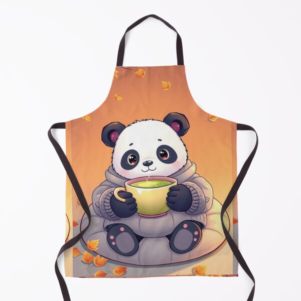 Item preview, Cozy Panda Tea T-Shirt | Cute Panda Drinking Matcha designed and sold by ArmaanArts.