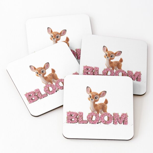Item preview, 3D Spring Baby Deer "BLOOM" designed and sold by tricorea.
