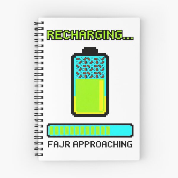 Item preview, Recharging Fajr Approaching - Funny Muslim Gamer Ramadan Dawn Gift designed and sold by Luminari Creations.
