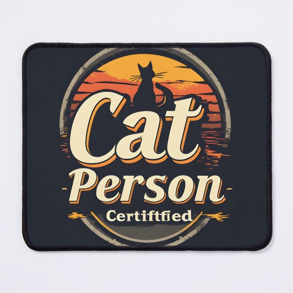 Item preview, Certified Cat Person designed and sold by owi-art.