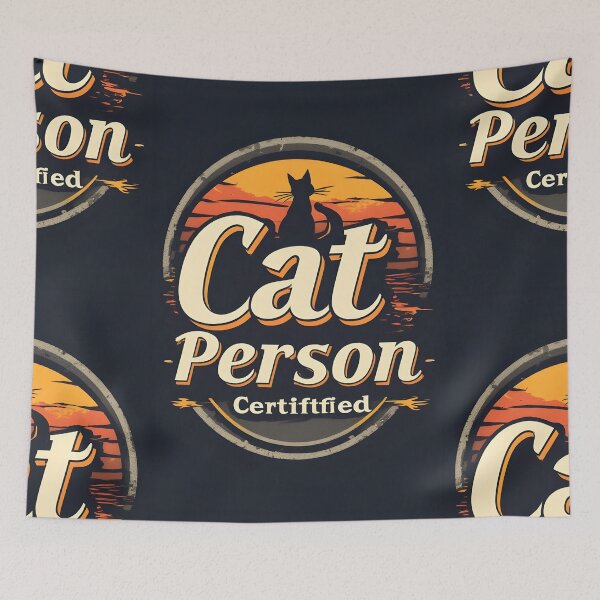 Item preview, Certified Cat Person designed and sold by owi-art.