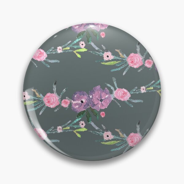 Item preview, Purple and Pink Watercolour Floral Arrangement Pattern designed and sold by rachelmcintyreart.