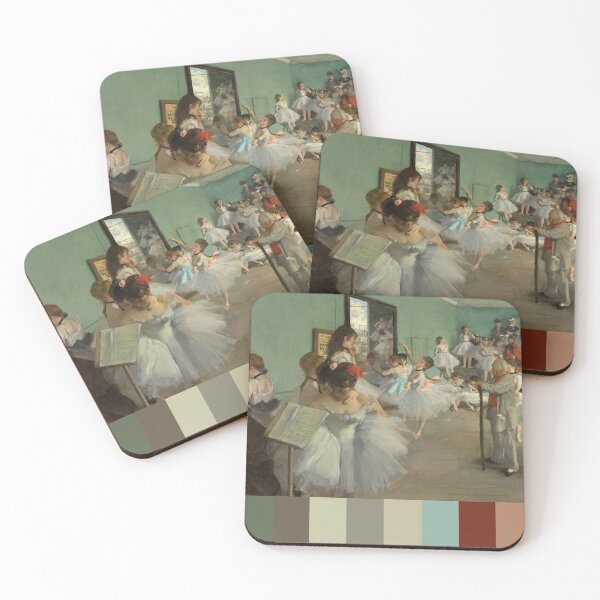 Item preview, The Dance Class (1874) by Edgar Degas designed and sold by artisamalady.