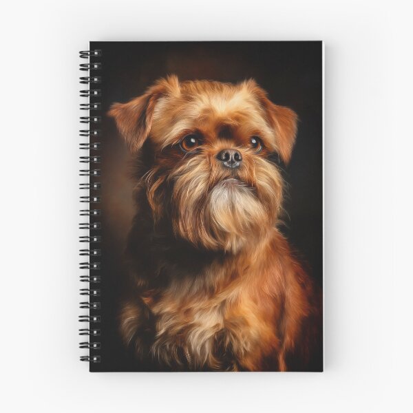 Item preview, Portrait of a Brussels Griffon Dog designed and sold by PetsArt.