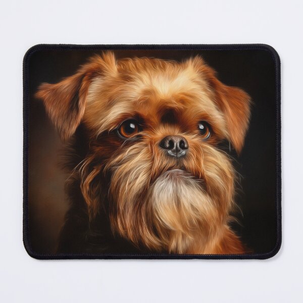 Item preview, Portrait of a Brussels Griffon Dog designed and sold by PetsArt.