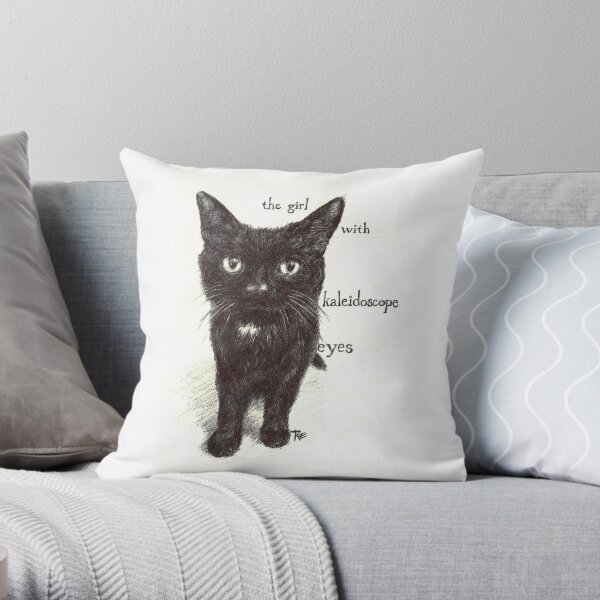 Kaleidoscope Eyes Throw Pillow