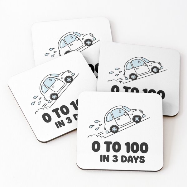 Item preview, Funny Slow Car 0 To 100 In 3 Days designed and sold by artandwaves.