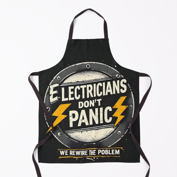 Item preview, Electricians Dont Panic We Rewire The Problem designed and sold by owi-art.