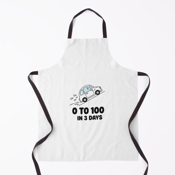 Item preview, Funny Slow Car 0 To 100 In 3 Days designed and sold by artandwaves.