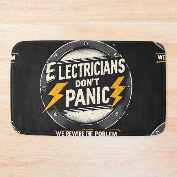 Item preview, Electricians Dont Panic We Rewire The Problem designed and sold by owi-art.