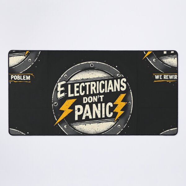 Item preview, Electricians Dont Panic We Rewire The Problem designed and sold by owi-art.