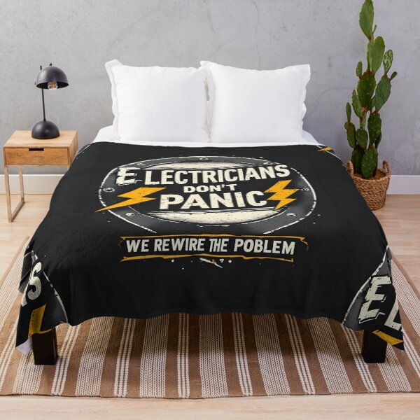 Item preview, Electricians Dont Panic We Rewire The Problem designed and sold by owi-art.