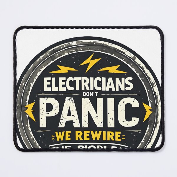 Item preview, Electricians Dont Panic We Rewire The Problem designed and sold by owi-art.