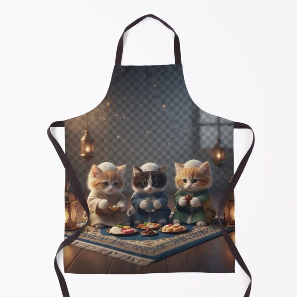 Item preview, Cute Realistic Muslim Cat Ramadan Sticker | Islamic Cat Art Gift designed and sold by Little Lessons.