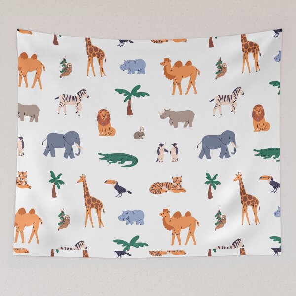 Item preview, A day at the Zoo designed and sold by Shining Bright Arts, Crafts & Illustration.