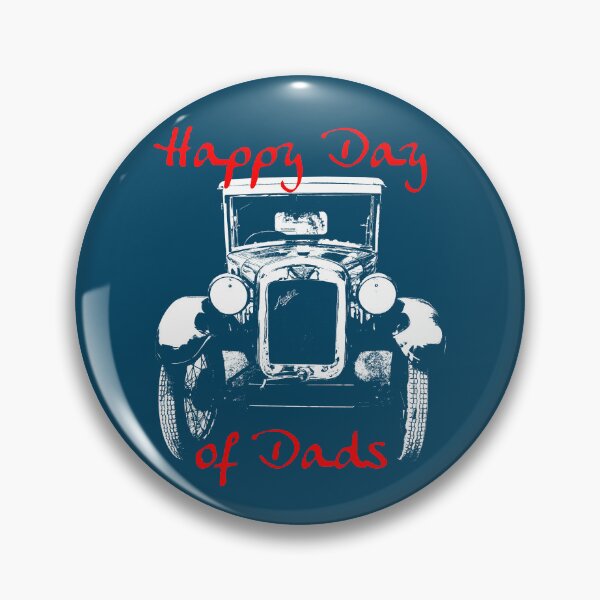 Item preview, Father's Day vintage 1930s classic car Austin Seven Day of Dads designed and sold by soitwouldseem.
