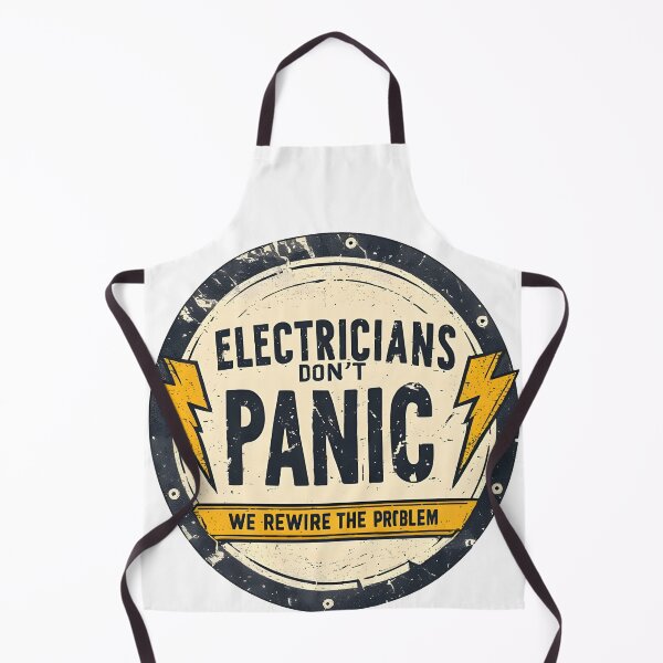 Item preview, Electricians Dont Panic We Rewire The Problem designed and sold by owi-art.
