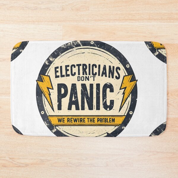 Item preview, Electricians Dont Panic We Rewire The Problem designed and sold by owi-art.
