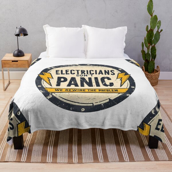 Item preview, Electricians Dont Panic We Rewire The Problem designed and sold by owi-art.
