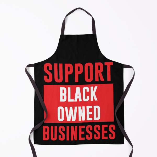 Item preview, SUPPORT BLACK OWNED BUSINESSES! (Red) designed and sold by RoyalLuxuryApp.