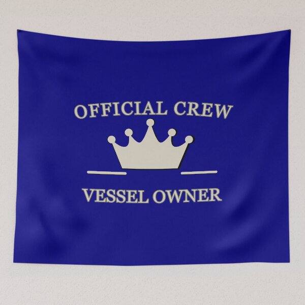 Item preview, Vessel Ship Owner Nautical Crew Design – Vintage Maritime Emblem designed and sold by NullandPrinted.