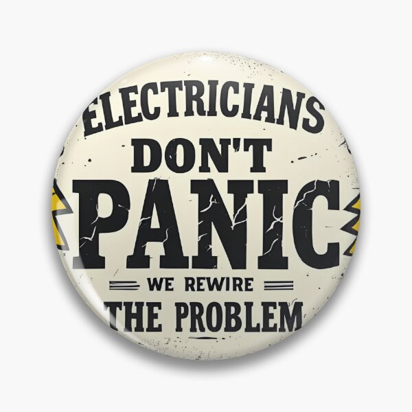 Item preview, Electricians Dont Panic We Rewire The Problem designed and sold by owi-art.