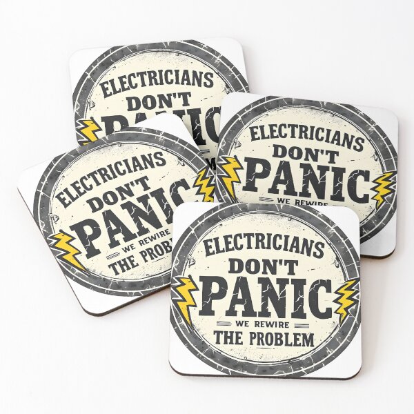 Item preview, Electricians Dont Panic We Rewire The Problem designed and sold by owi-art.