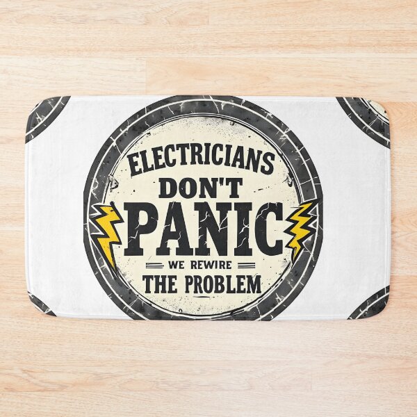 Item preview, Electricians Dont Panic We Rewire The Problem designed and sold by owi-art.