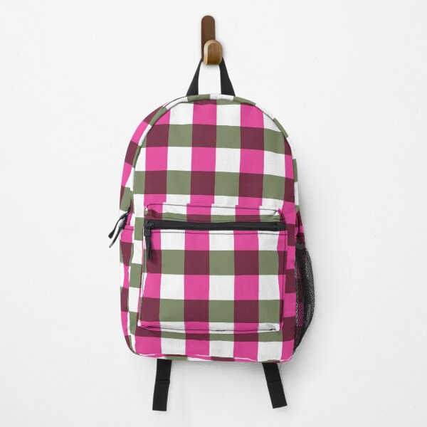 Item preview, Green and Fuchsia Gingham designed and sold by KatelynDesigns-.