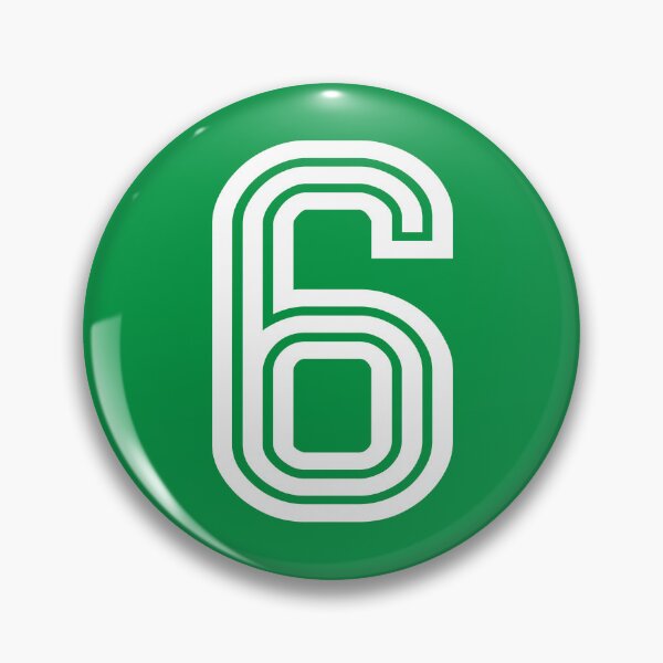 Item preview, Number 6, White Six designed and sold by Jeallan Designs.