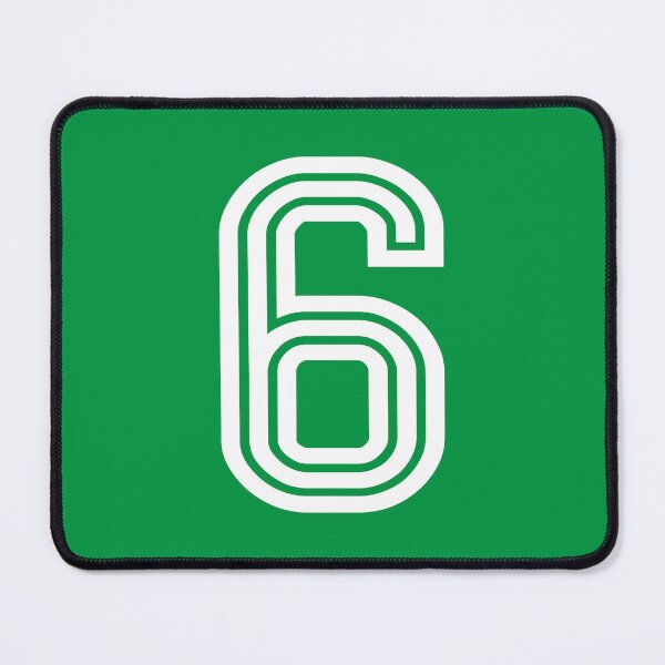 Item preview, Number 6, White Six designed and sold by Jeallan Designs.