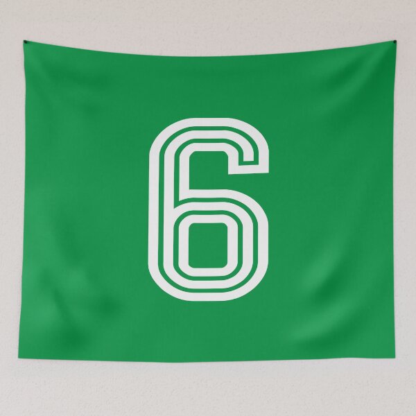 Item preview, Number 6, White Six designed and sold by Jeallan Designs.