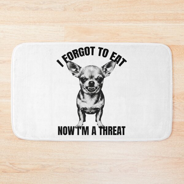 Item preview, Hangry Chihuahua - I Forgot To Eat And Now I'm A Threat | Funny Angry Dog designed and sold by MuggyandMo.