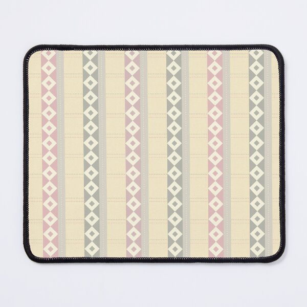 Item preview, Soft Pastel Folk Geometric Decor | Cozy Vertical Pattern designed and sold by Mellowtint Studio.