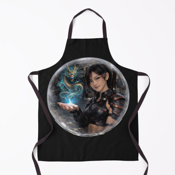 Item preview, Crystal Dragon Awakening – Cyber Samurai Spirit designed and sold by Dragon-Samurai.