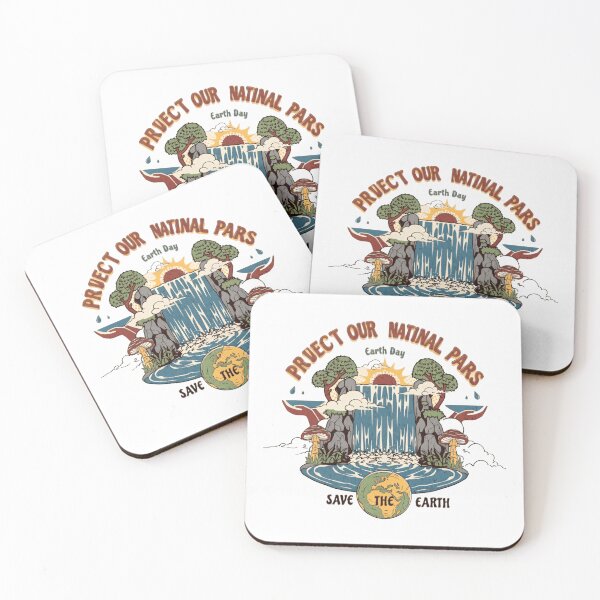Item preview, Protect Our National Parks Save The Earth Conservation designed and sold by SkeletonsDanger.