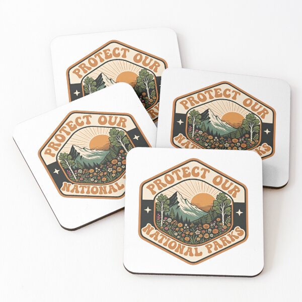 Item preview, Protect Our National Parks Forest Mountain Outdoor Movement designed and sold by SkeletonsDanger.