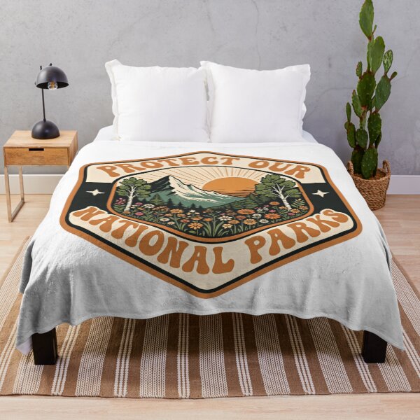 Item preview, Protect Our National Parks Forest Mountain Outdoor Movement designed and sold by SkeletonsDanger.