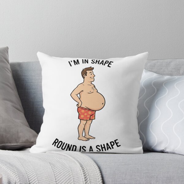 Item preview, I'm In Shape - Round Is A Shape Funny Dad Bod  designed and sold by Fun-and-joy.