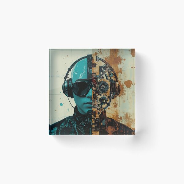 Item preview, Man meets machine designed and sold by Printerraworks.