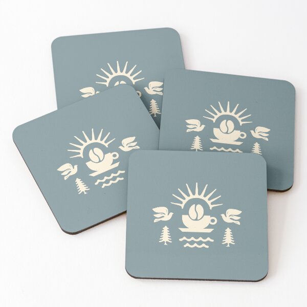 Item preview, Minimal Sunrise Coffee Nature Graphic designed and sold by simshow.