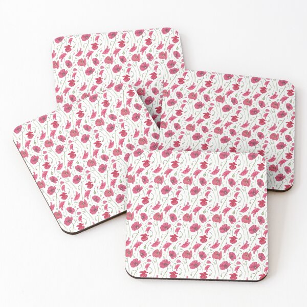 Item preview, Dancing Poppies Pattern designed and sold by rachelmcintyreart.