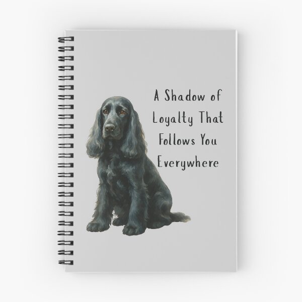 Item preview,  Black Cocker spaniel Loyal designed and sold by MoonMonkeyNbear.