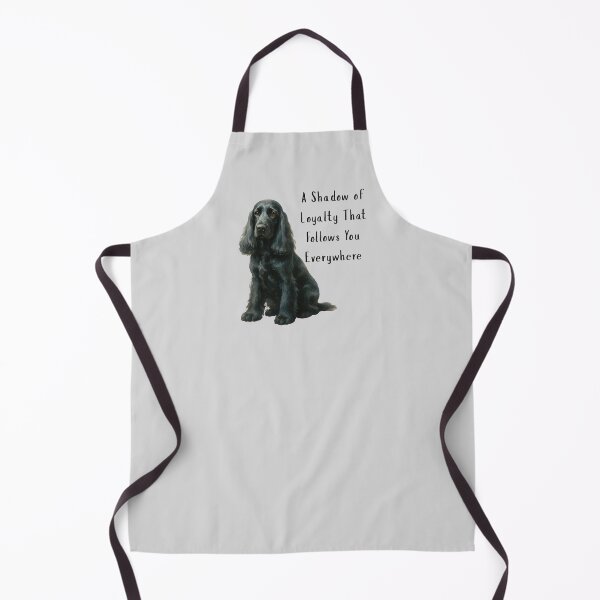 Item preview, Black Cocker spaniel Loyal designed and sold by MoonMonkeyNbear.