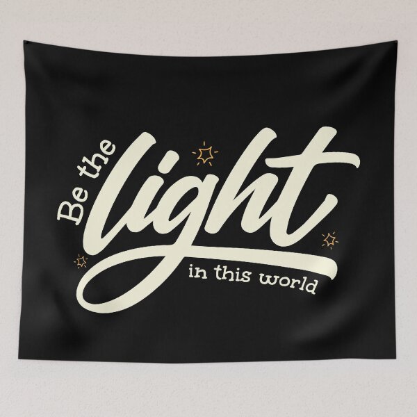 Item preview, Be the Light in This World – Christian Shine for Jesus  designed and sold by Verse & Vibes.