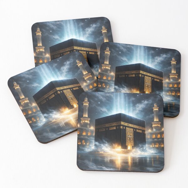 Item preview, Kaaba Illuminated By Celestial Light designed and sold by UrbanMinbar.