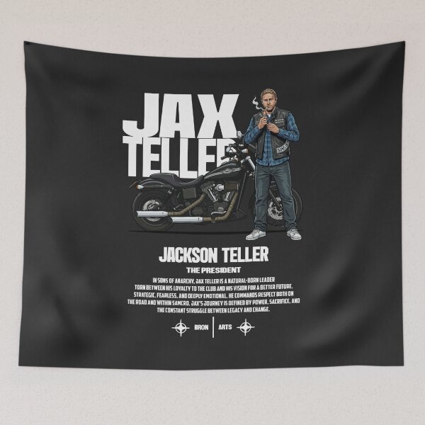 Item preview, SOA Jax Teller designed and sold by BronArtworks.