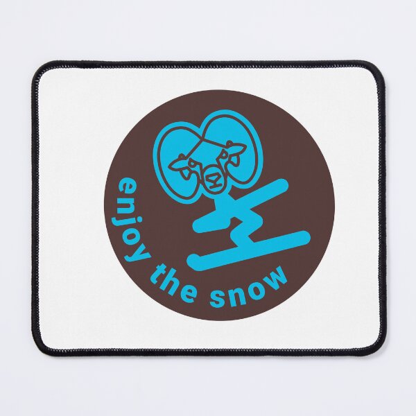 Item preview, Enjoy The Snow – Funny Mouflon Skier designed and sold by PhokaPhokich.